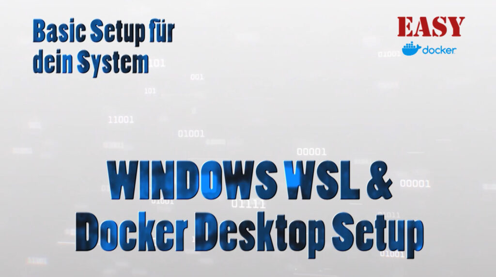 You are currently viewing Install WINDOWS WSL and Docker Desktop