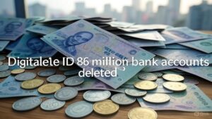 Digital ID 86 million bank accounts deleted