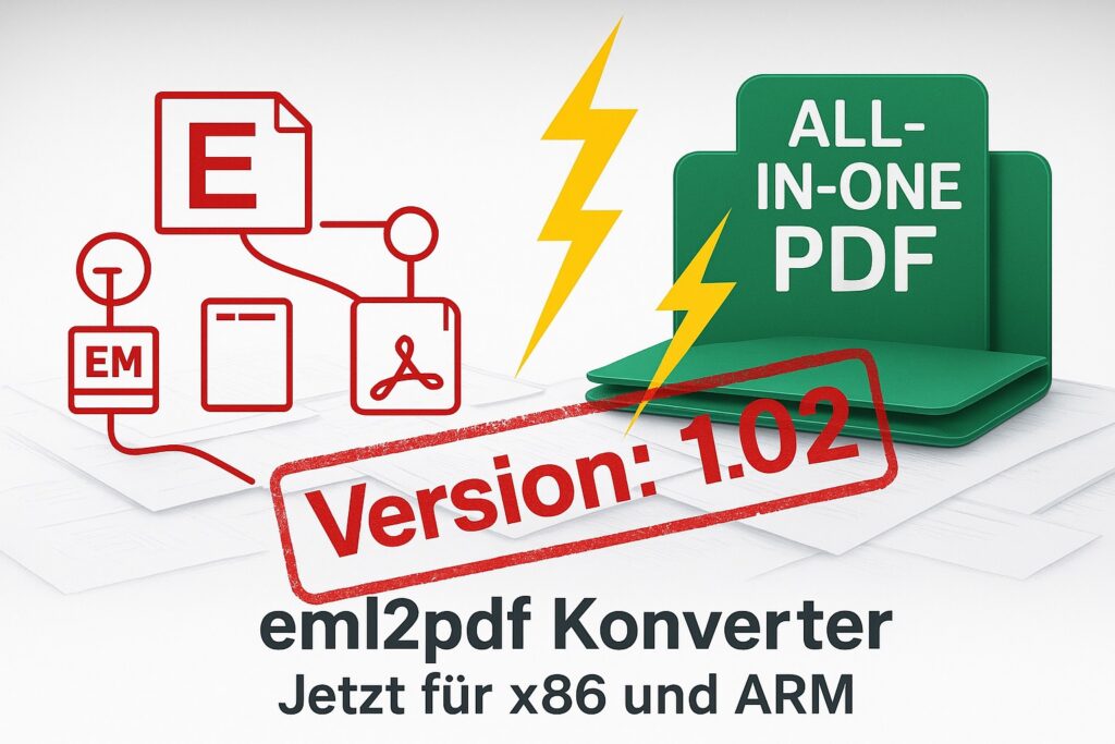 You are currently viewing eml2pdf Converter Version 1.02 – Convert emails to PDF, 100% paperless compatible