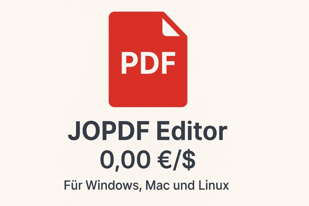 You are currently viewing JOPDF Editor completely free 0.00 EUR/USD – WIN, Mac, Linux