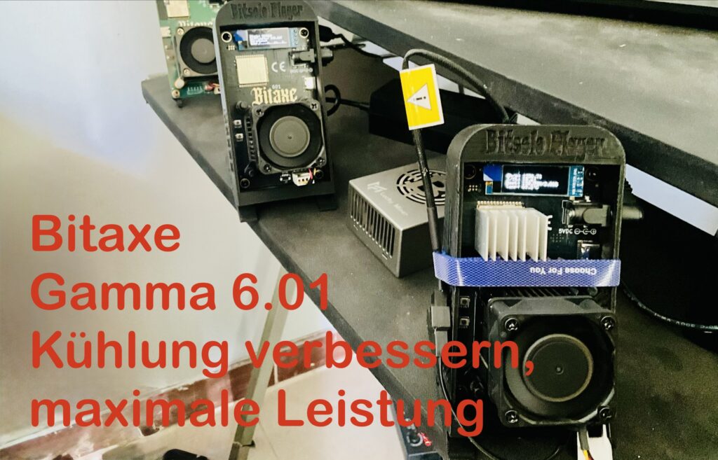 You are currently viewing Bitaxe Gamma 601 cooling, maximum performance