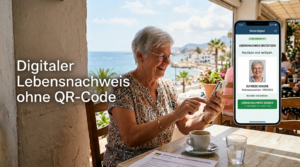 Digital Certificate of Life without a QR Code