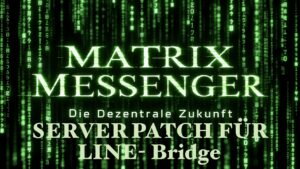 Matrix Server LINE Patch for the LINE Bridge